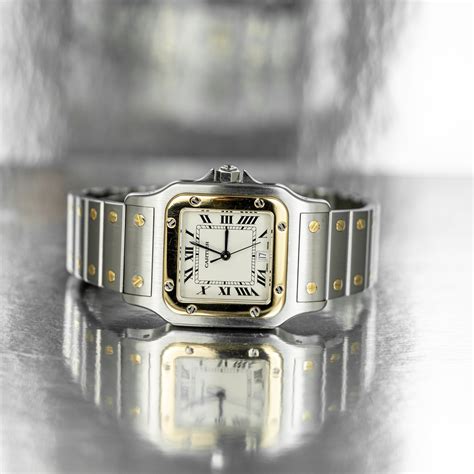 used cartier santos watch